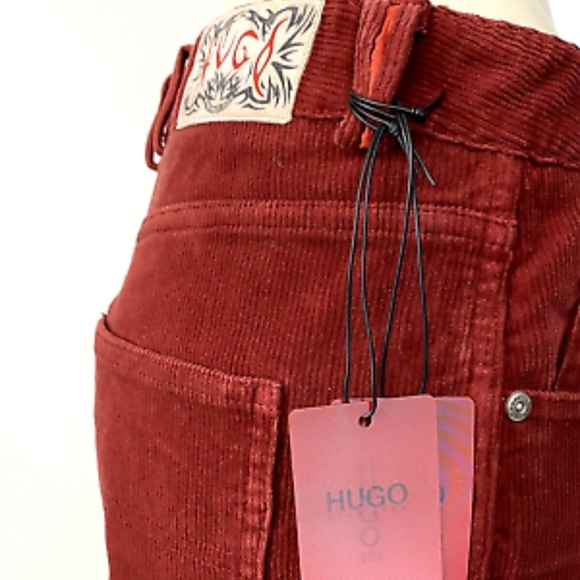 HUGO Hugo Boss Womens Corduroy Bootcut Jeans, Size 28 x32 - Picture 3 of 9